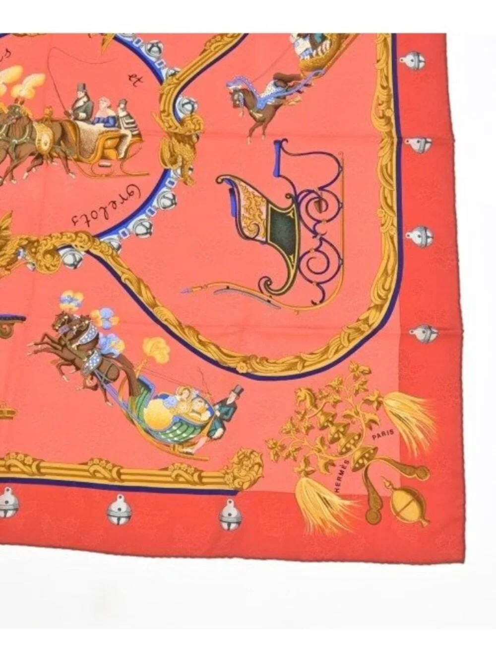 Hermes Bandana Scarf Pink